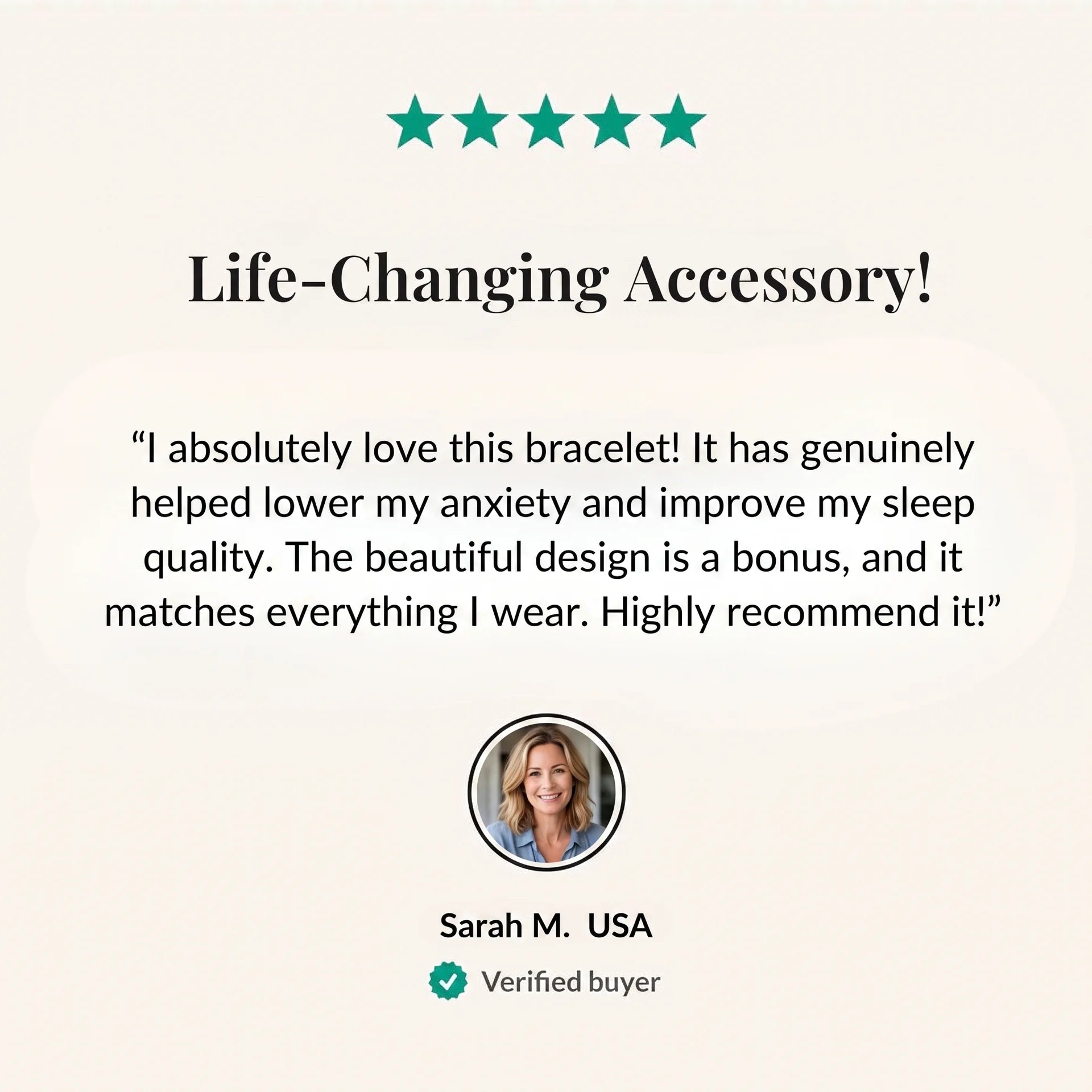 Olux Bracelet - The Natural Wellness Solution